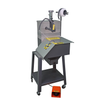 tying machine for coils, tubes, wires