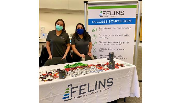 Felins at the UW Milwaukee Career Fair
