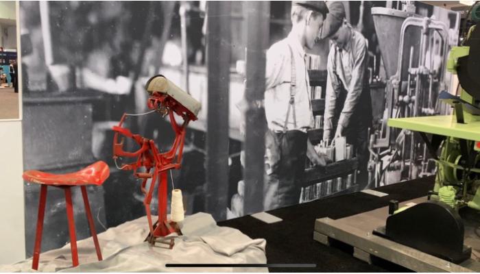 Felins Original Tying Machine featured at Pack to the Future at Pack Expo 2021