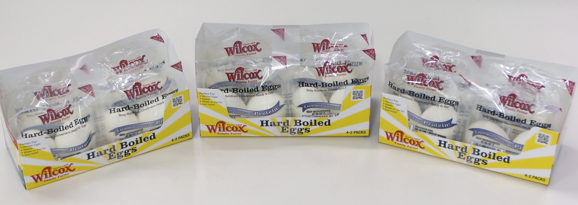 retail banding, display banding, boiled eggs