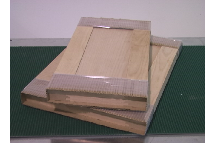 Cabnet Doors, Stretch Film Banding, unitizing, multipacking, bundling