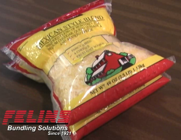 retail banding, display banding, multipacking, unitizing, banding, cheese
