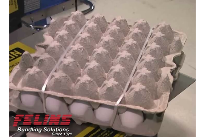 Egg Trays, Tying, multipacking, bundling, securing