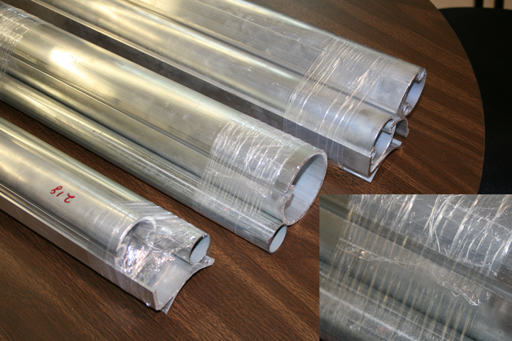 Extruded Aluminum, Stretch Film Banding, unitizing, multipacking, bundling