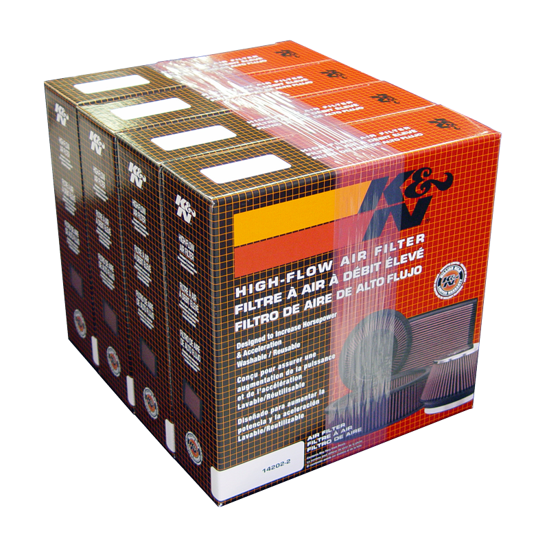 Filter Boxes, Stretch Film Banding, unitizing, multipacking, bundling