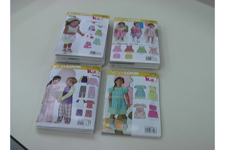 Garment Patterns, Tying, unitizing, multipacking, bundling, securing