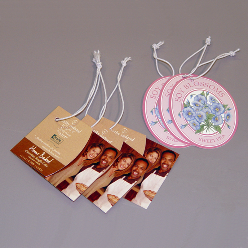 Hanging Tags, Tying