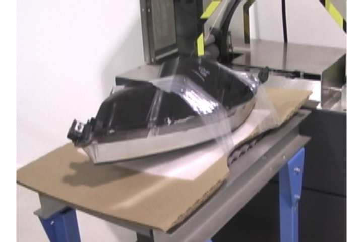 Headlights, Stretch Film Banding, unitizing, multipacking, bundling