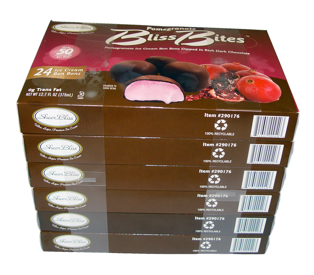 Multipacking, unitizing, banding, food banding, ice cream boxes