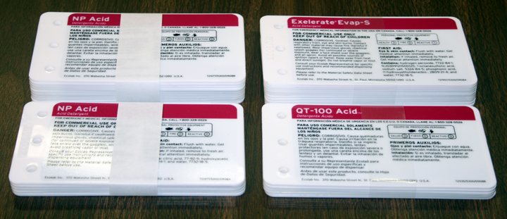 Multipacking, unitizing, banding, labels