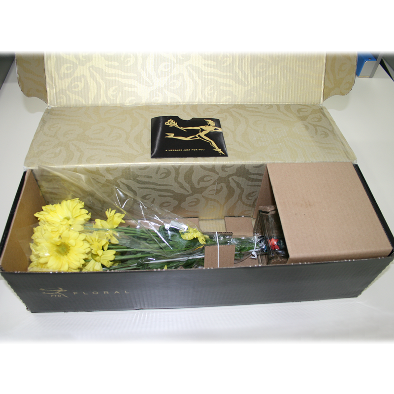 Mail Order Flowers, Tying, unitizing, bundling, securing