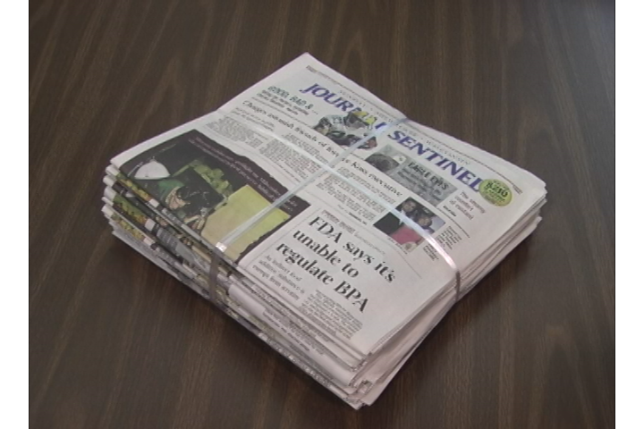 Newspapers, Tying, unitizing, multipacking, bundling, securing