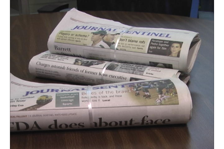 Newspapers, Tying, unitizing, multipacking, bundling, securing