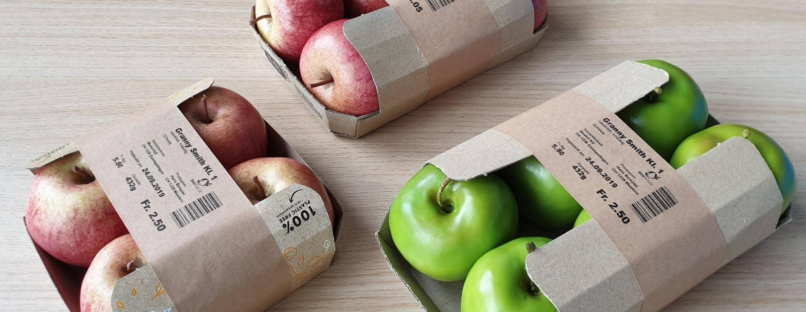 Paper Packaging for Apples and Produce