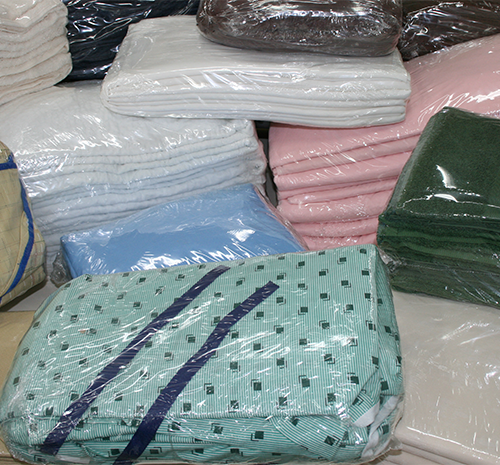 Shrink Wrapping Laundry