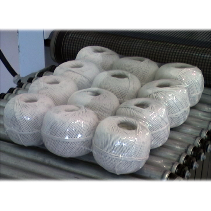 Multipacking, shrink wrapping, string spools