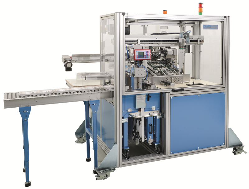 Automatic feeding, counting, stacking and banding