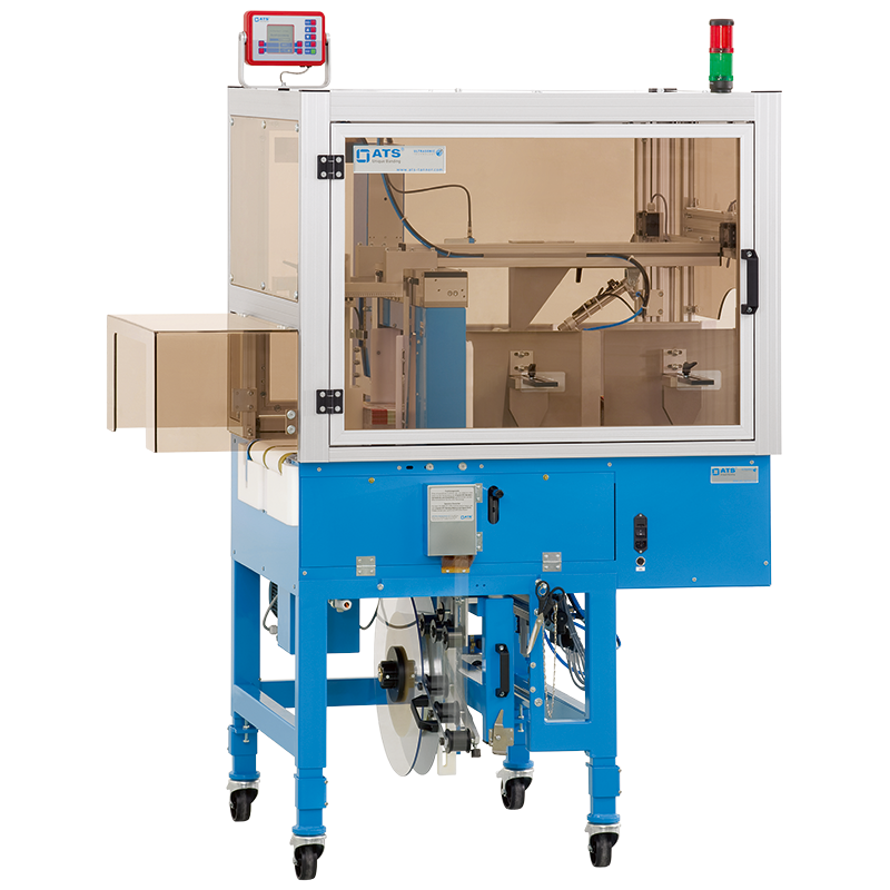 US-2000, ultra-sonic arch banding machine, transitline conveyors, automatic banding, paper banding, plastic banding