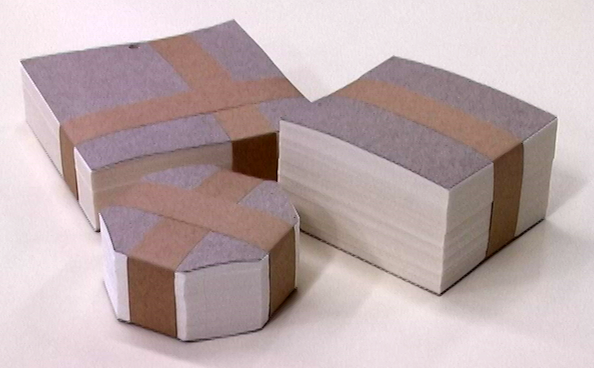 process banding, unitizing, banding, wax paper