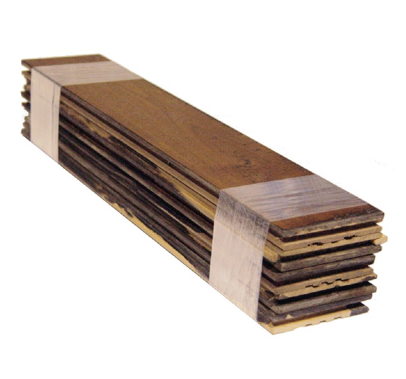 Banding Reclaimed Flooring Packaging for stacks of wood