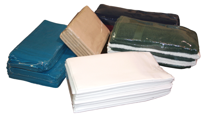 Wrapped Bundles of Laundry