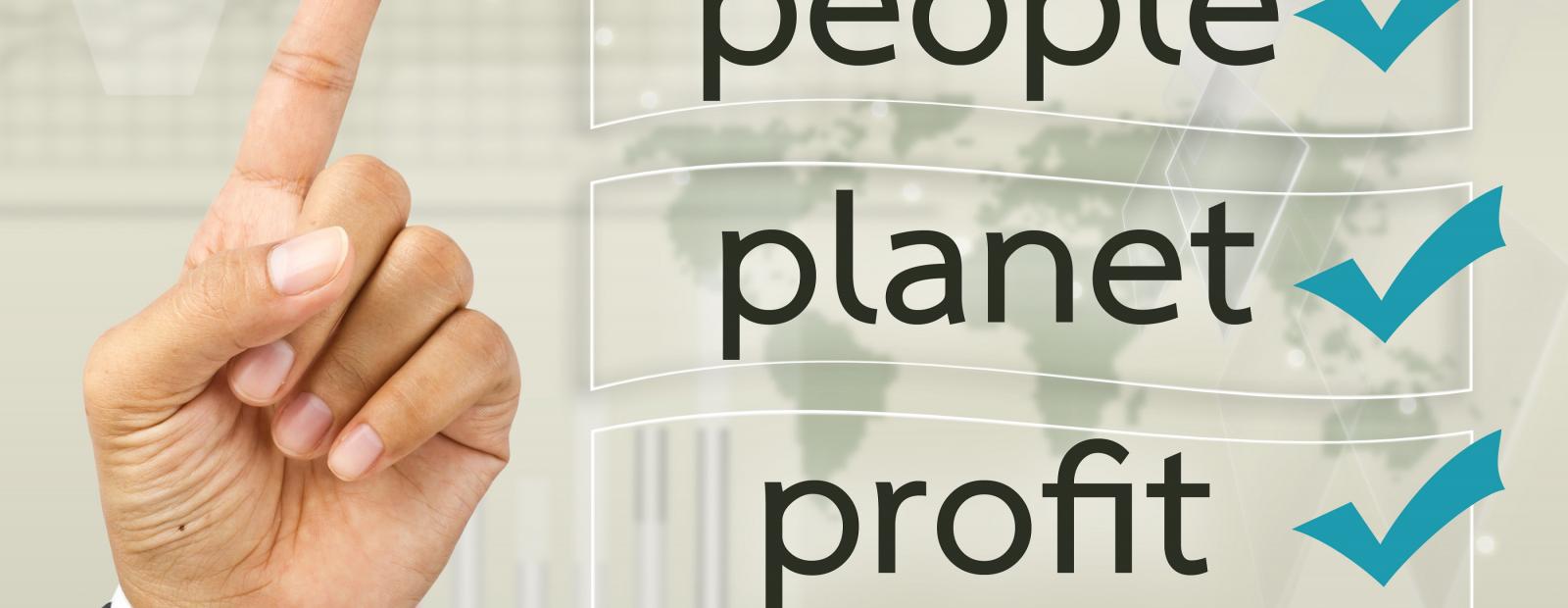 people planet profit, sustainable packaging