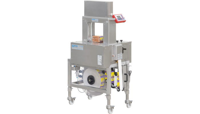 Adhesive Free Label Banding Stainless Steel Food Banding Machine