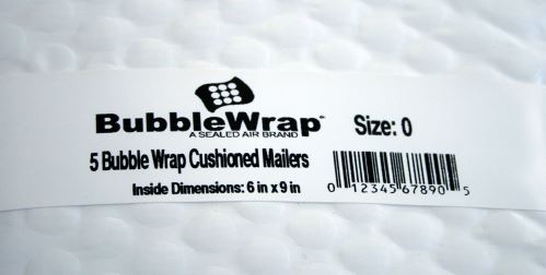 preprinted banding material