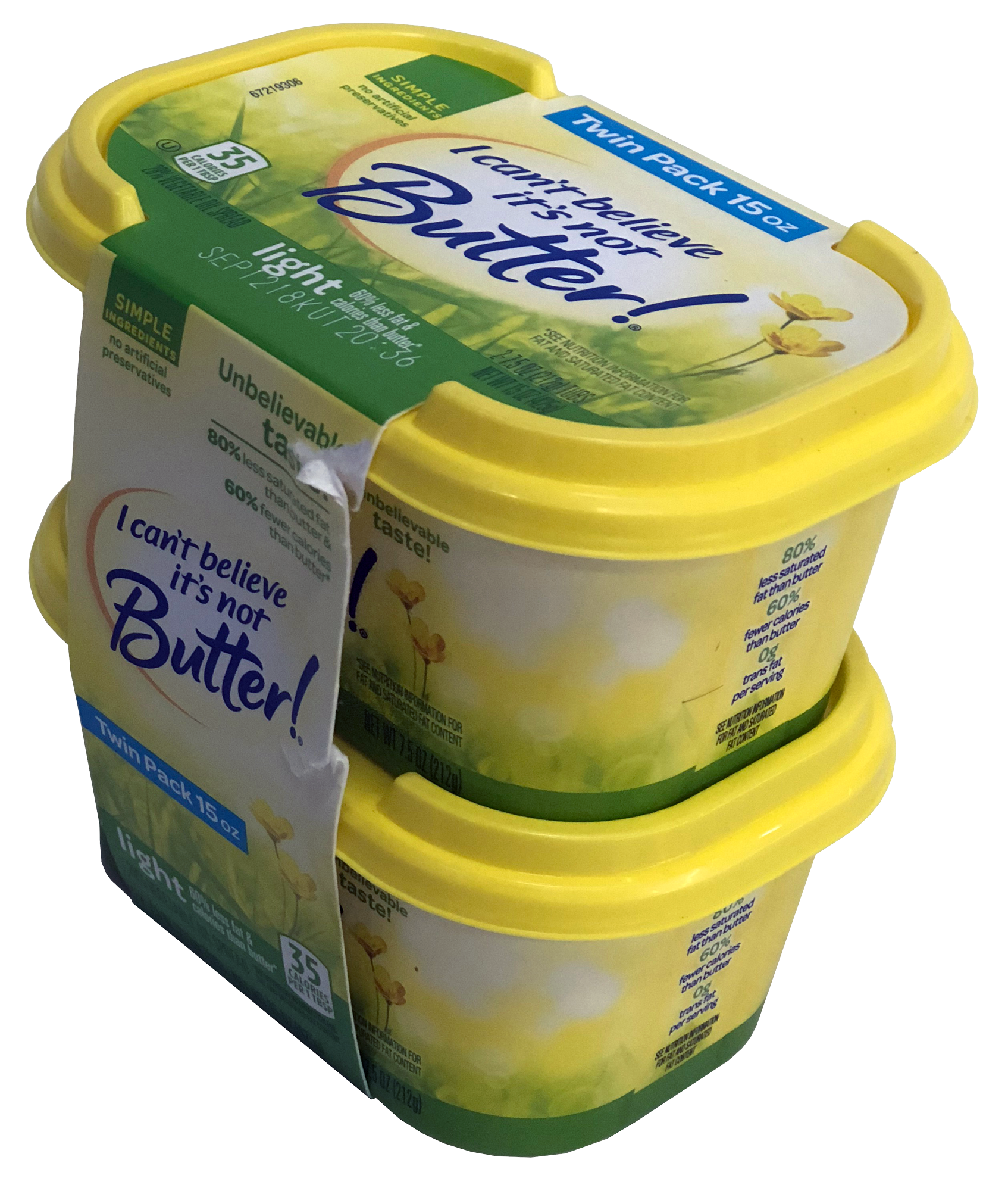 2-pack of butter