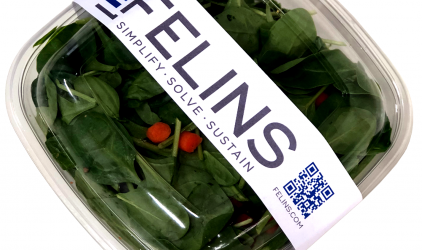 adhesive-free labeling and automatic sleeving