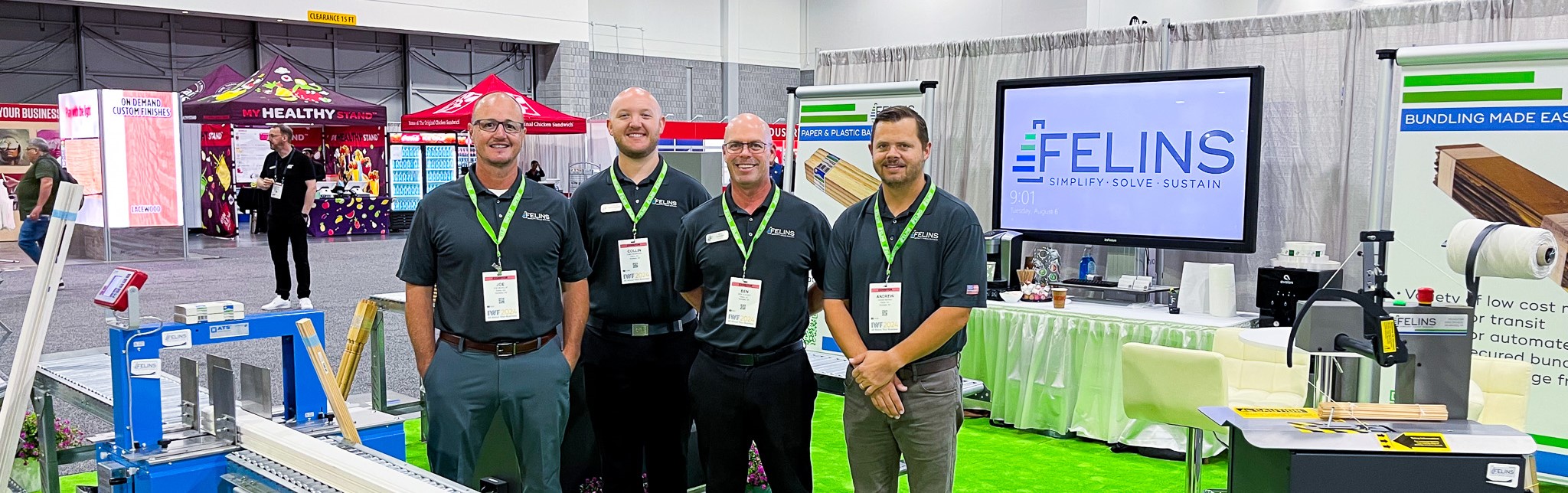 Felins at Trade Show