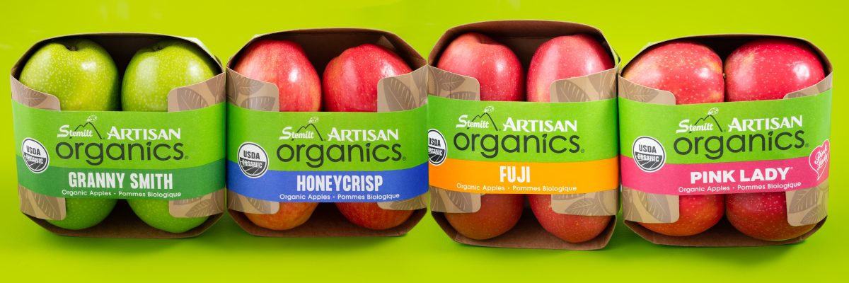 Paper Apple Packaging – EZ-Band – Felins Produce Packaging for Stemilt Growers Paper Apple Packaging - EZ-Band - Felins Produce Packaging for Stemilt Growers